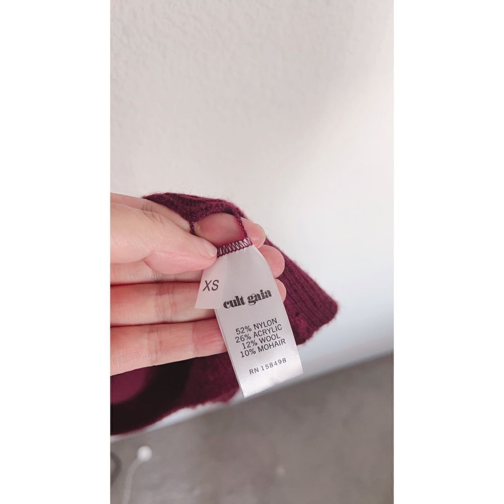 Cult Gaia Lissie Dress in Chili Melange XS - Picture 9 of 9